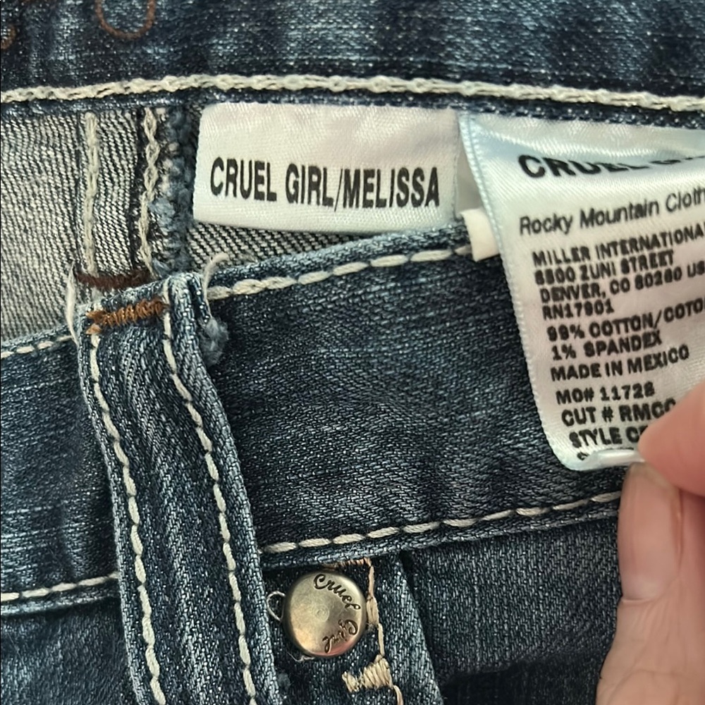 Cruel Girl Blue Classic Denim Jeans